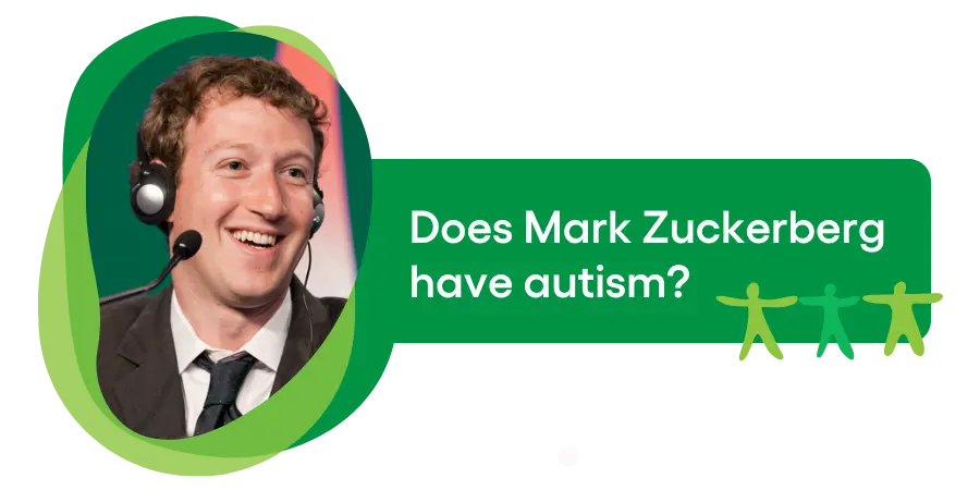 Does mark zuckerberg have autism graphic