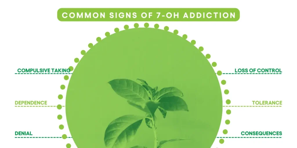 Common Signs of 7-OH Addiction