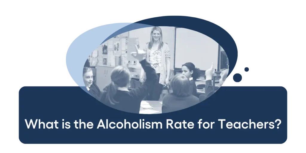 What is the Alcoholism Rate for Teachers?